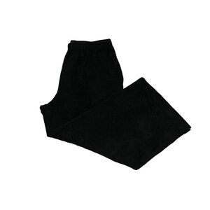 Softwear by Mark Singer Women’s Ribbed Black Capris Medium